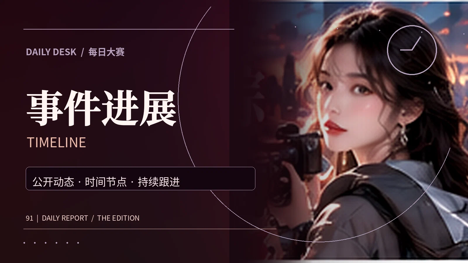 事件进展专题视觉